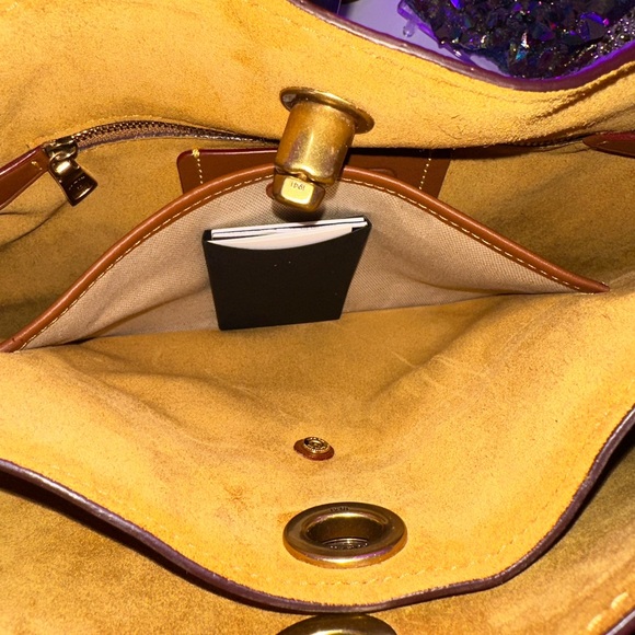 Coach Chambray Blue Bucket Bag NWT and Coach x Selena Gomez Charm - Picture 13 of 14